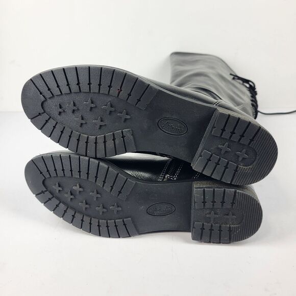 Sofft Eurosoft Selden Lace up Tall Knee high Boot Faux Leather Black 7M - Picture 12 of 13